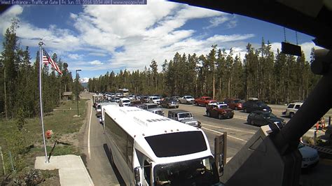 west yellowstone web cams entrance